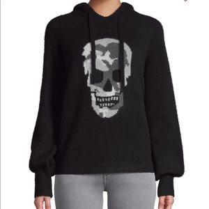 Skull Cashmere Hoodie
